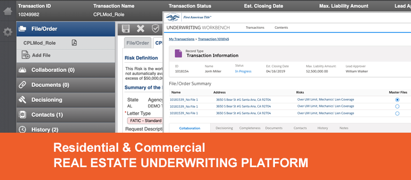 Real Estate Underwriting Platform